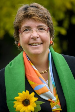 Ilka Simon, Sprecherin der Hainburger Grünen